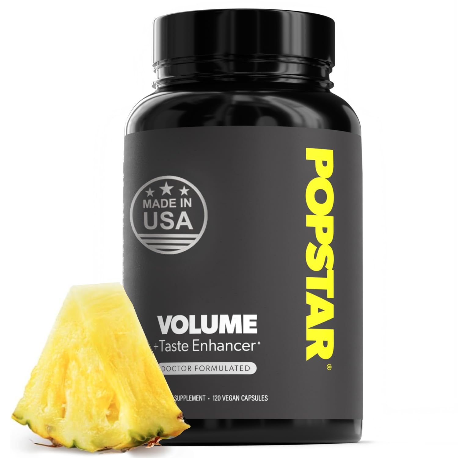 POPSTAR Volume Booster + Taste - 120 Capsules