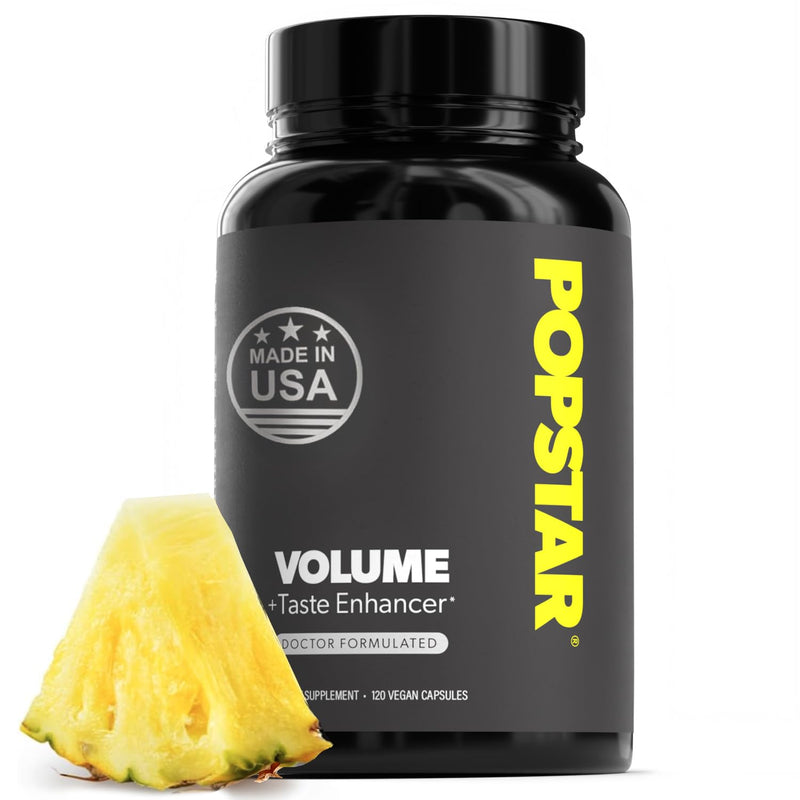 POPSTAR Volume Booster + Taste - 120 Capsules