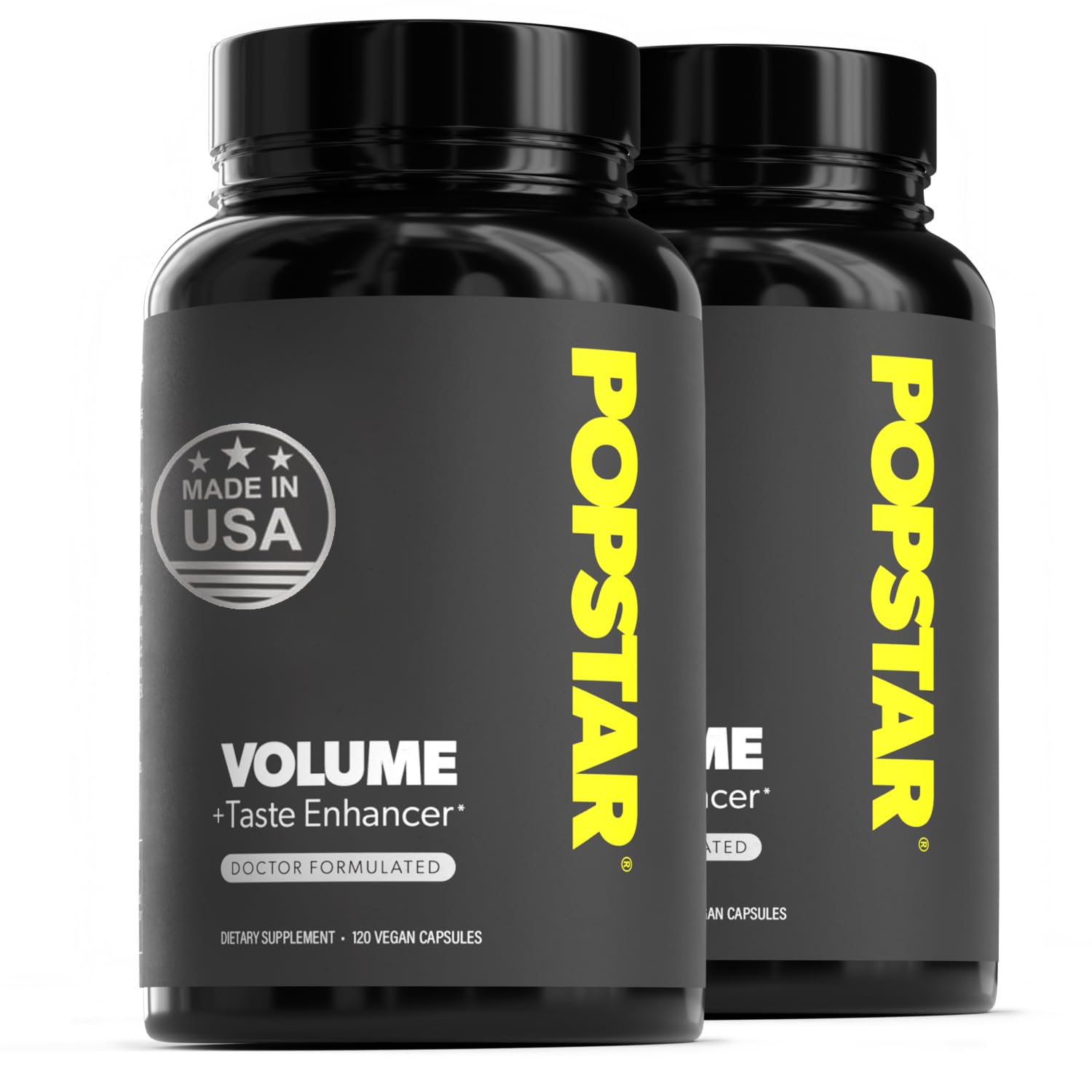 POPSTAR Volume Booster + Taste - 120 Capsules