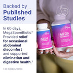 Microbiome Labs MegaSporeBiotic Probiotics for Women & Men - (180 Capsules)