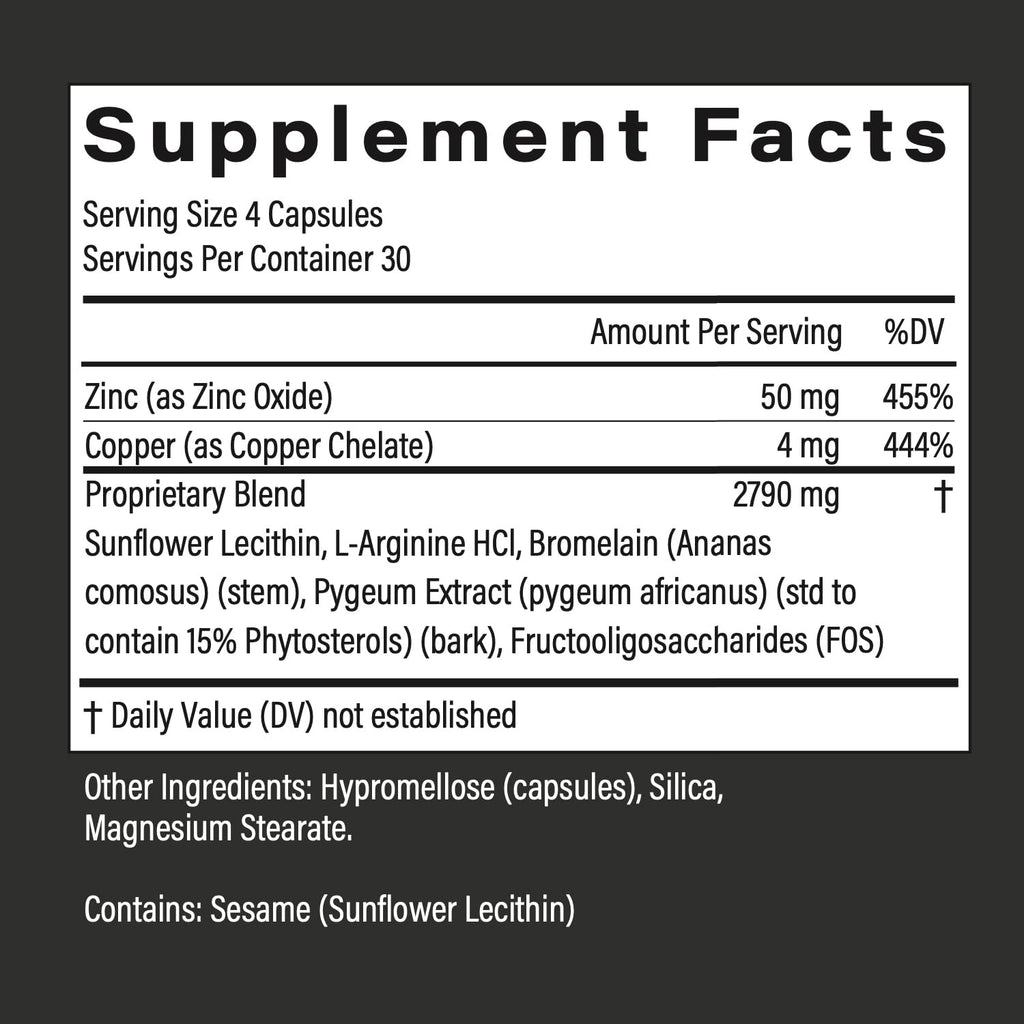 POPSTAR Volume Booster + Taste - 120 Capsules