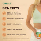 Emma Gut Health Supplement for Digestive Support & Bloating Relief – Doctor-Formulated, 60 Capsules