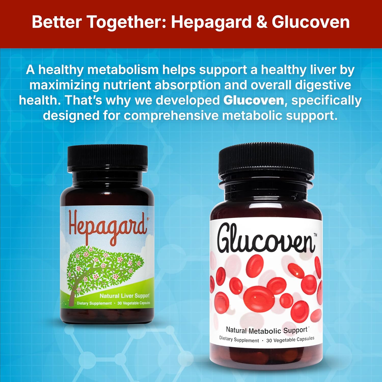 Natural Liver Support Supplement 30 Capsules